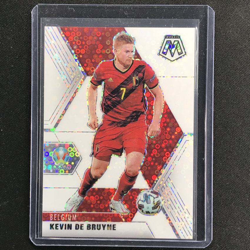 2020-21 Mosaic UEFA Euro KEVIN DE BRUYNE White Circles 15/25 #16