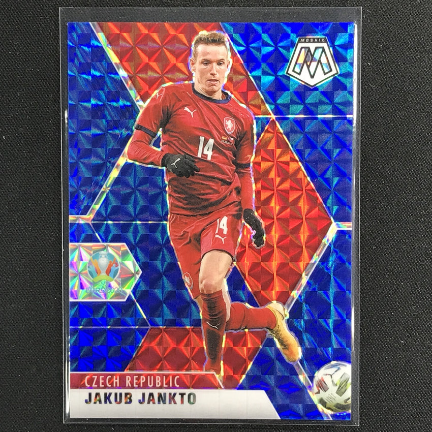 2020-21 Mosaic Uefa Euro Jakub Jankto Base Blue 6/99 No 31