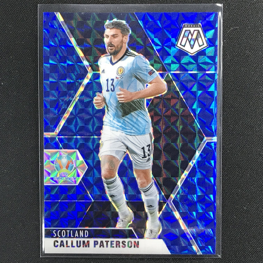 2020-21 Mosaic Uefa Euro Callum Paterson Base Blue 93/99 No 84
