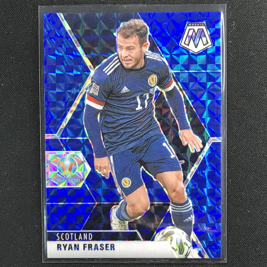 2020-21 Mosaic Uefa Euro Ryan Fraser Base Blue 37/99 No 85
