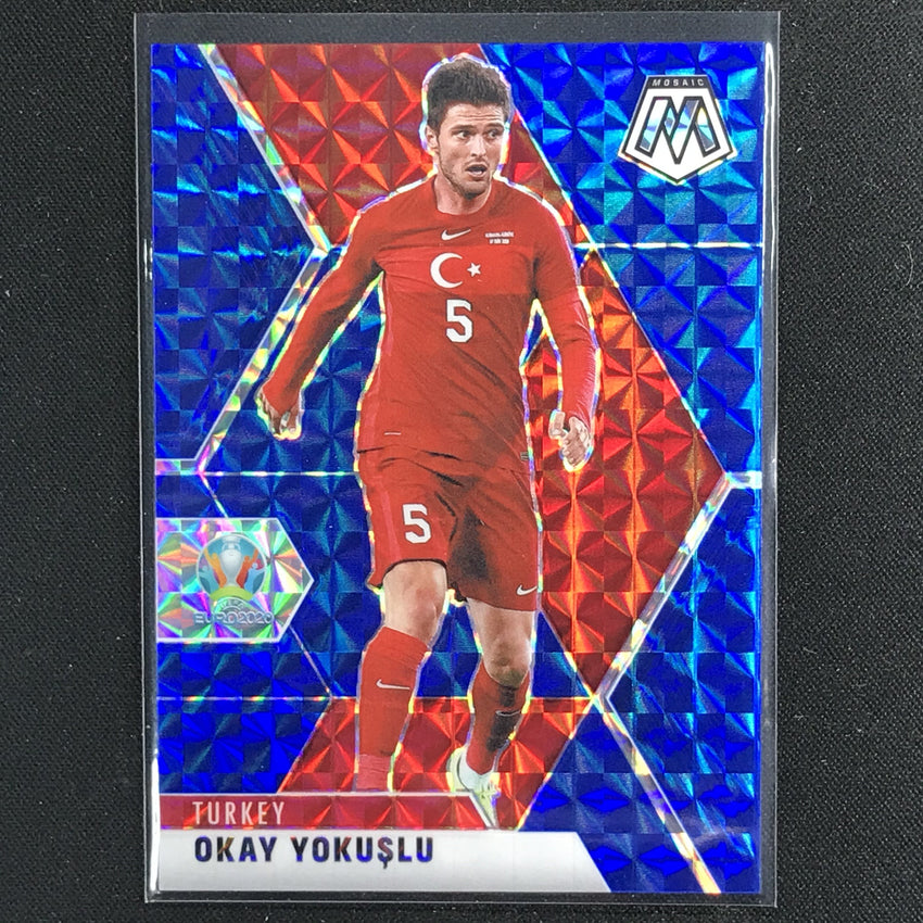 2020-21 Mosaic Uefa Euro Okay Yokuslu Base Blue 89/99 No 96
