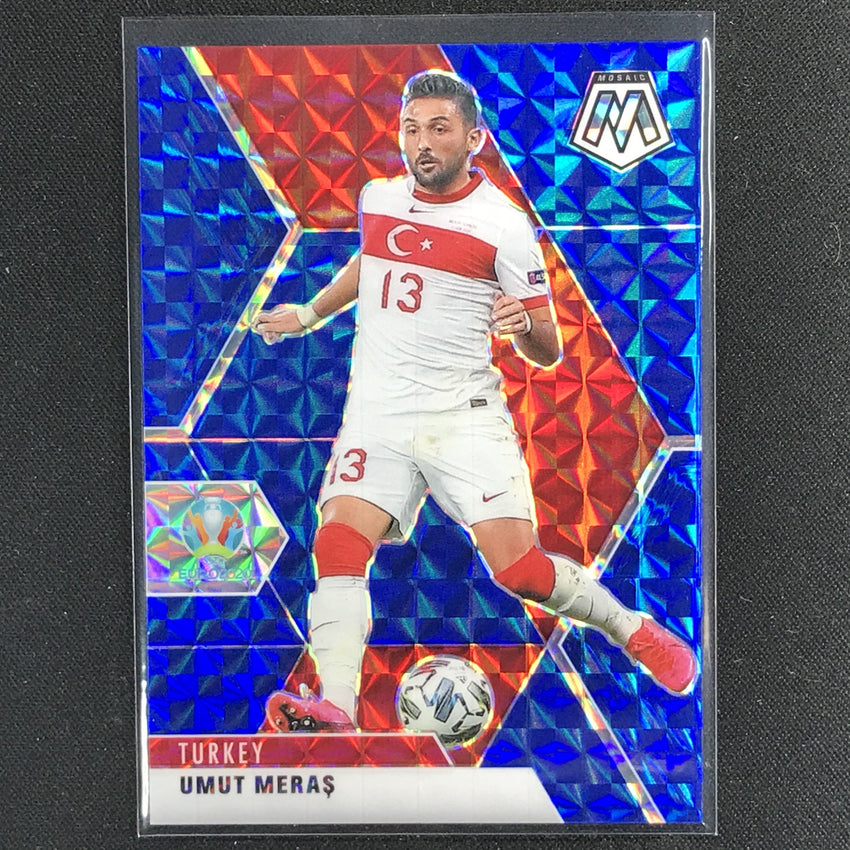 2020-21 Mosaic Uefa Euro Umut Meras Base Blue 33/99 No 100