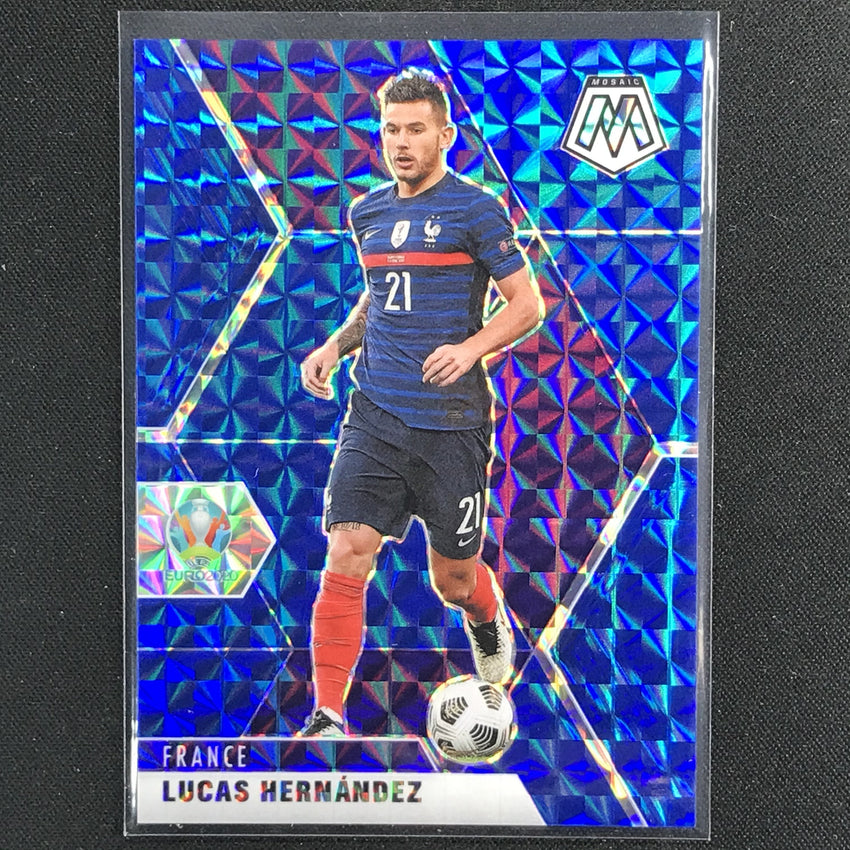 2020-21 Mosaic Uefa Euro Lucas Hernandez Base Blue 88/99 No 117