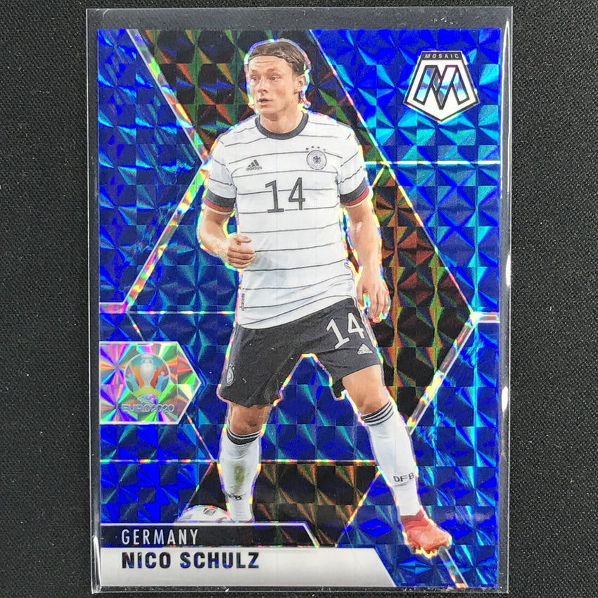 2020-21 Mosaic Uefa Euro Nico Schulz Base Blue 9/99 No 127
