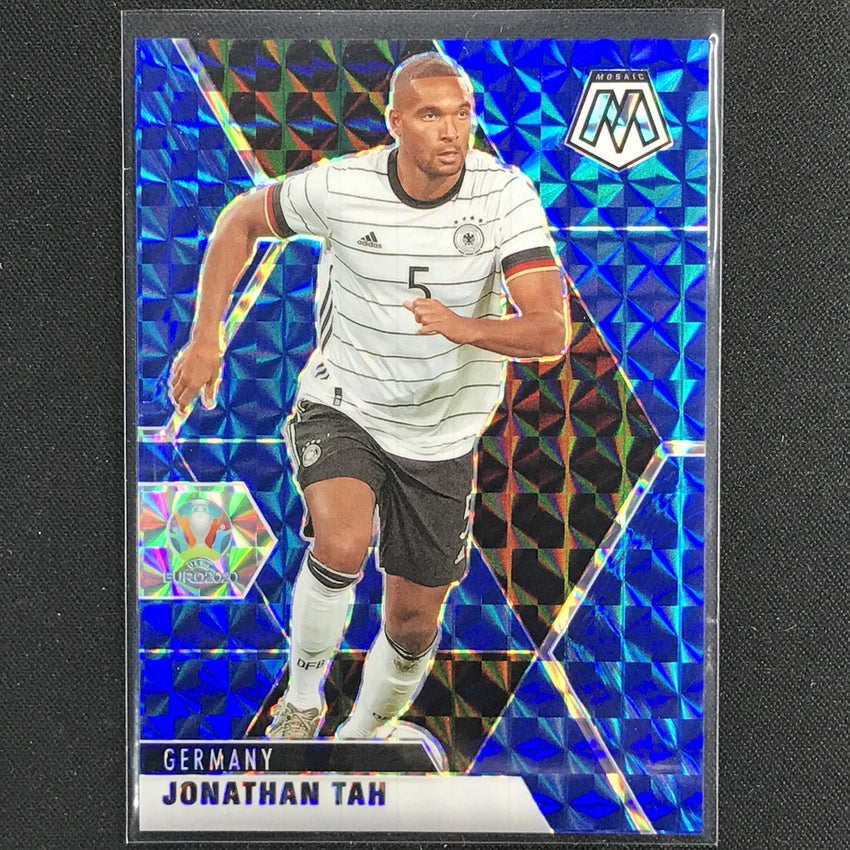 2020-21 Mosaic Uefa Euro Jonathan Tah Base Blue 14/99 No 129