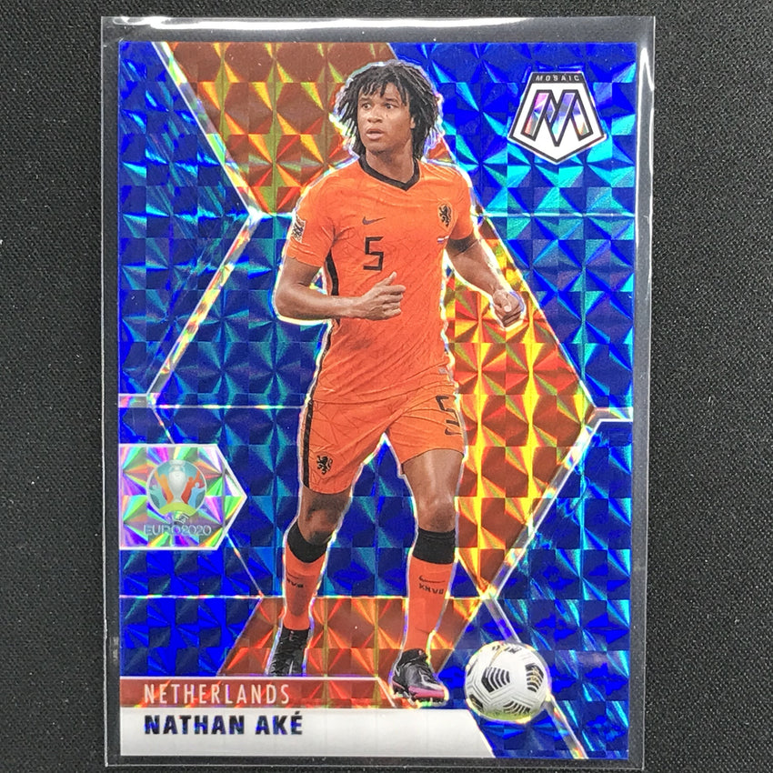 2020-21 Mosaic Uefa Euro Nathan Ake Base Blue 84/99 No 143