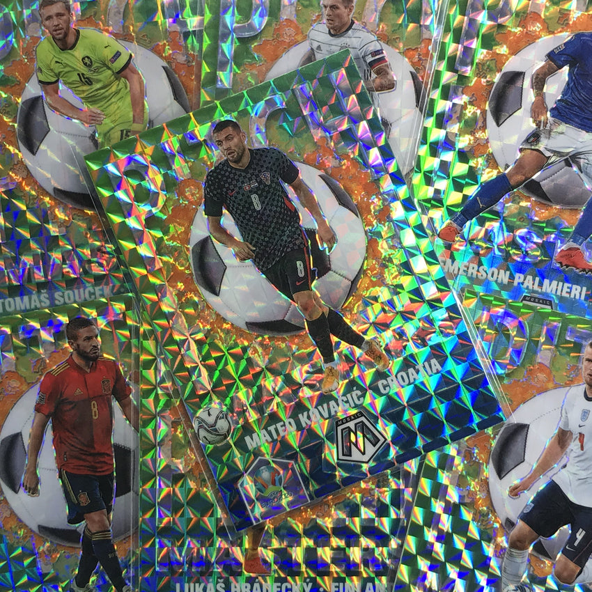 2020-21 Mosaic Uefa Euro Stuart Armstrong Pitch Masters Mosaic Silver No 17