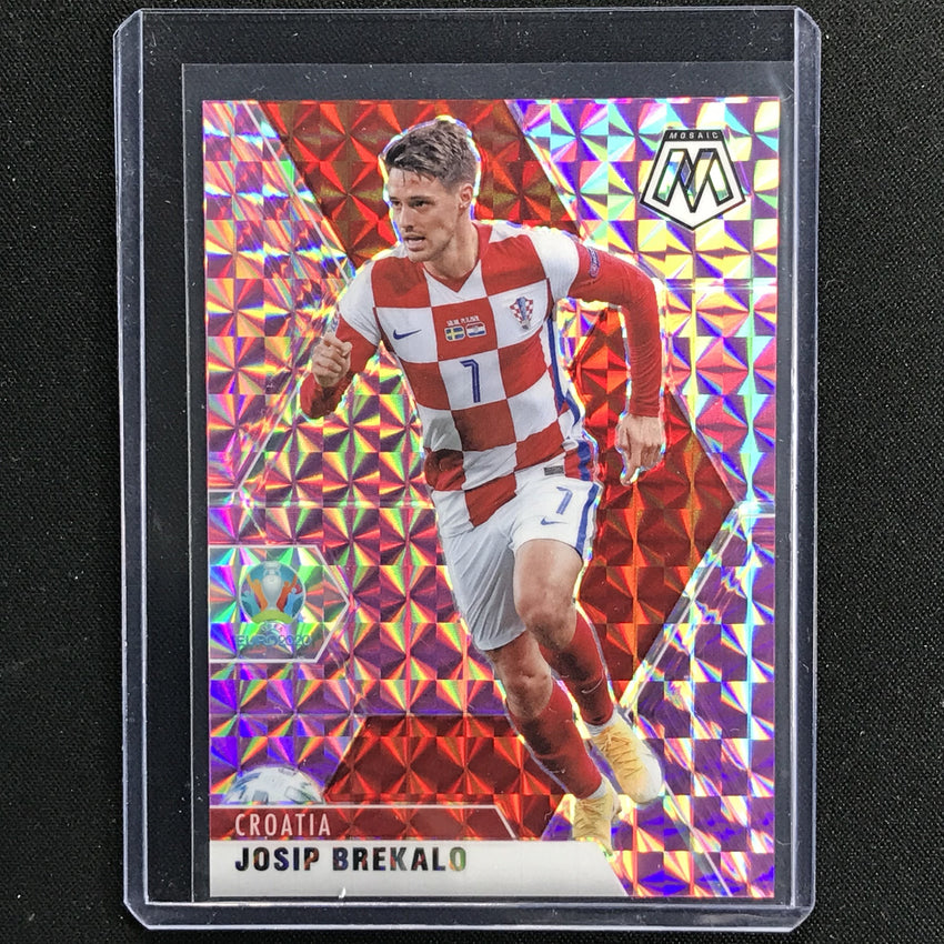 2020-21 Mosaic Uefa Euro Josip Brekalo Base Purple 48/49 No 20