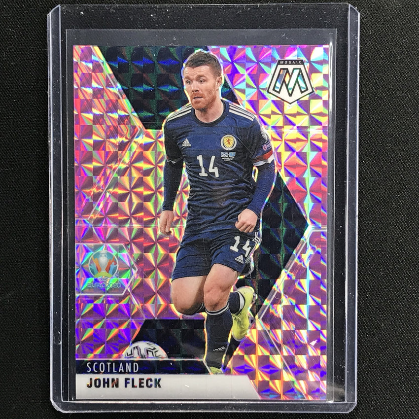 2020-21 Mosaic Uefa Euro John Fleck Base Purple 37/49 No 83