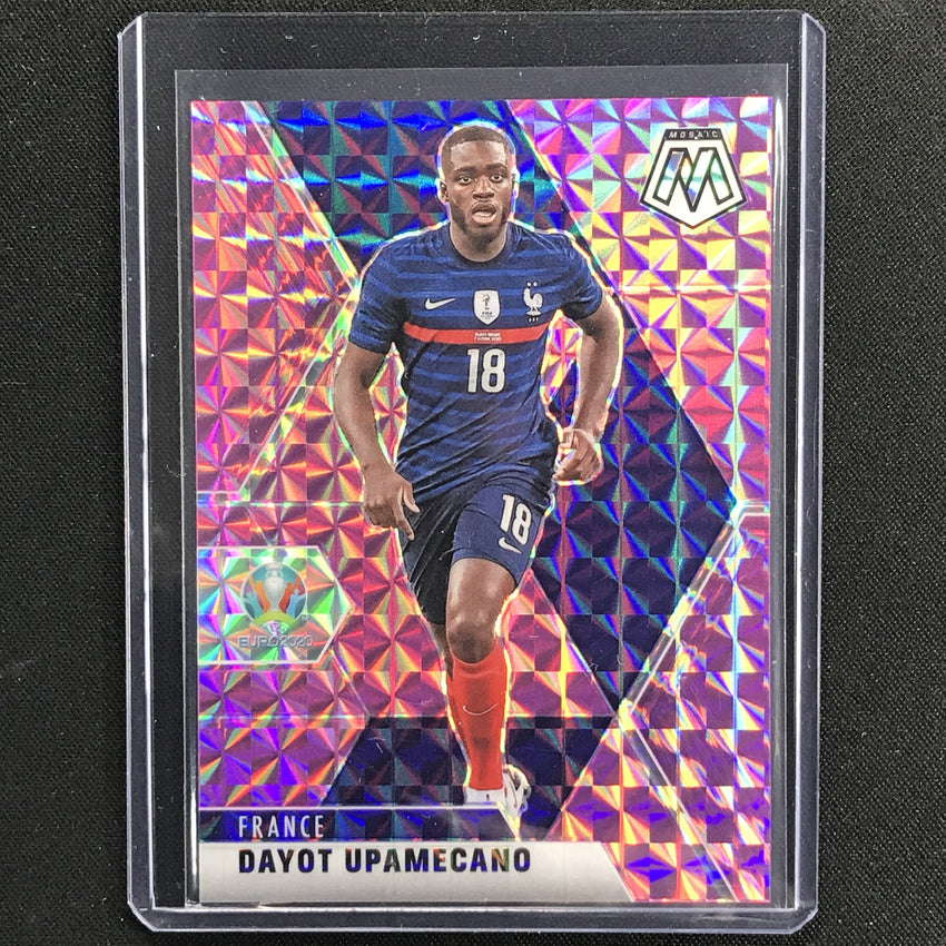 2020-21 Mosaic Uefa Euro Dayot Upamecano Base Purple 26/49 No 113