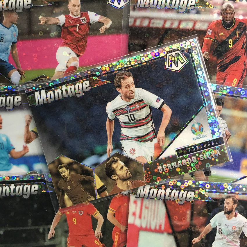 2020-21 Mosaic Uefa Euro Stefan Ristovski Montage Silver Circles No 13