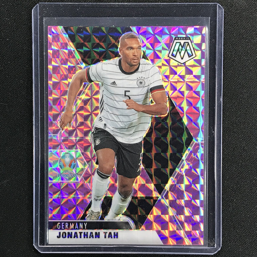 2020-21 Mosaic Uefa Euro Jonathan Tah Base Purple 12/49 No 129