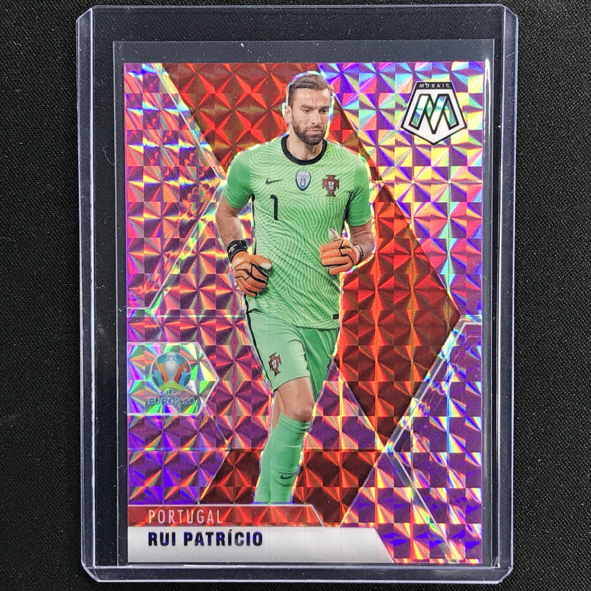2020-21 Mosaic Uefa Euro Rui Patricio Base Purple 14/49 No 151