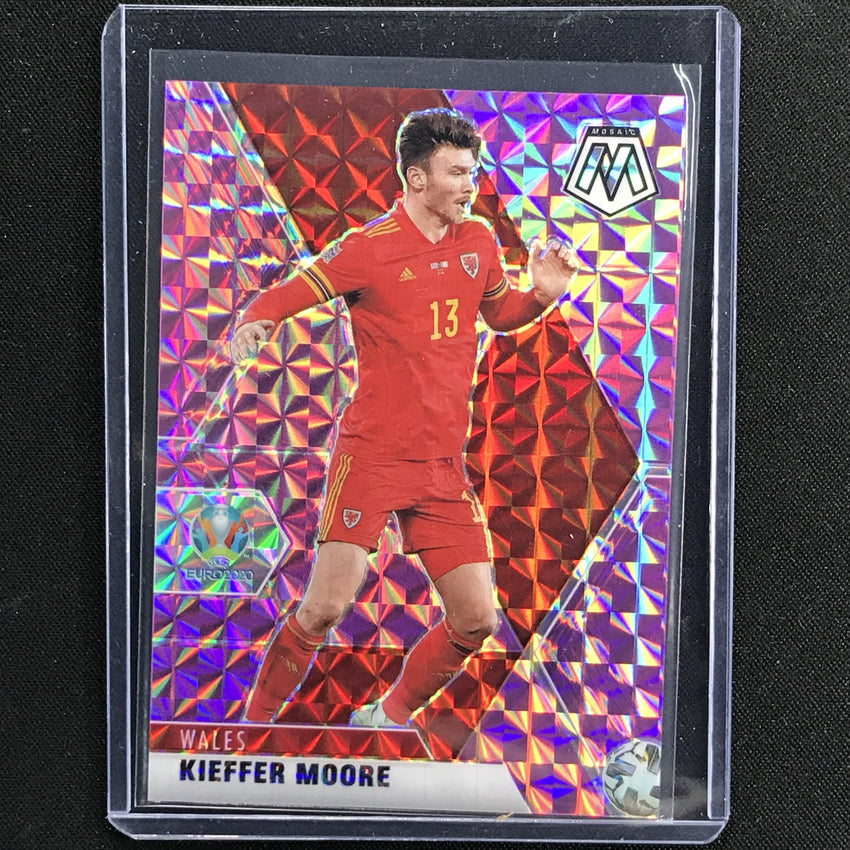 2020-21 Mosaic Uefa Euro Kieffer Moore Base Purple 4/49 No 198
