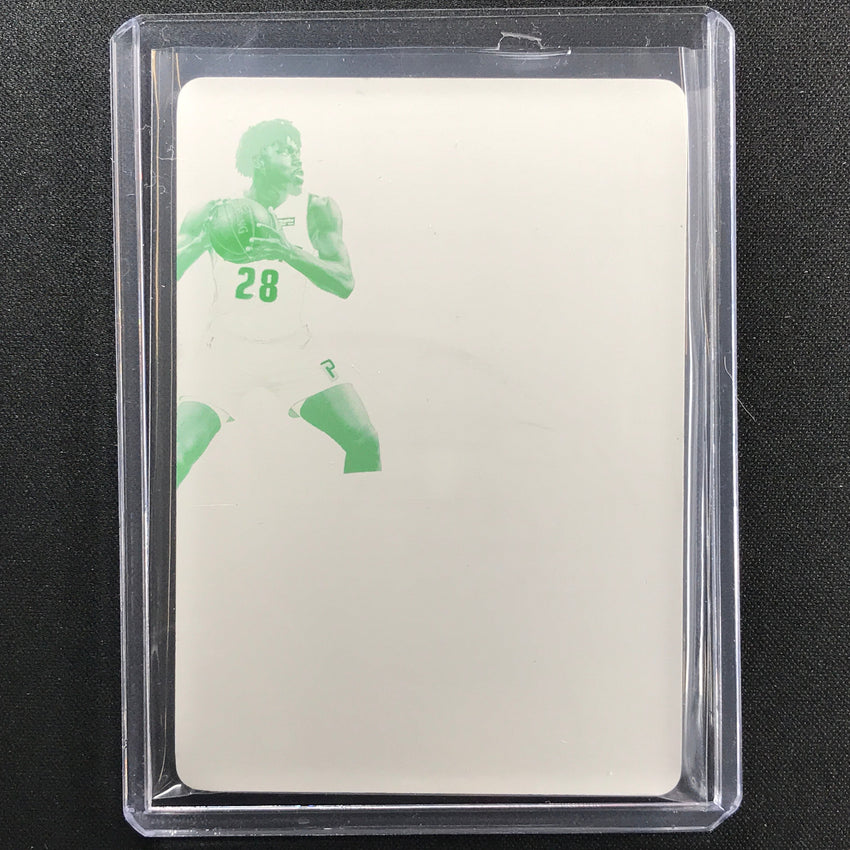 2021-22 National Treasures Isaiah Stewart Crown Royale Printing Plate 1/1