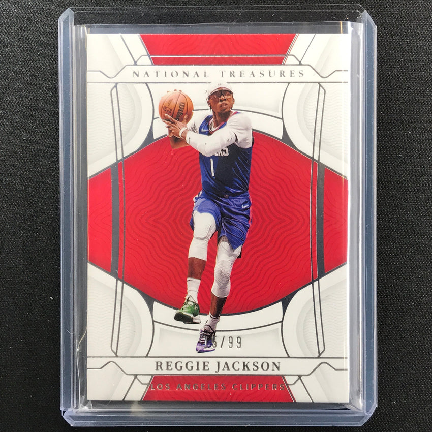 2021-22 National Treasures Reggie Jackson Base 15/99