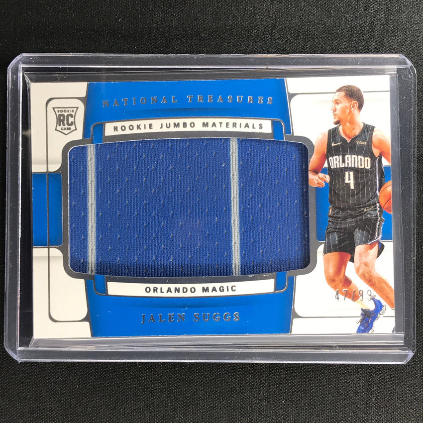 2021-22 National Treasures Jalen Suggs Rookie Jumbo Jersey Memorabilia 47/99