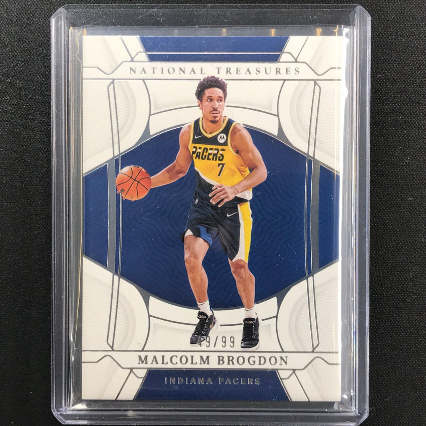 2021-22 National Treasures Malcolm Brogdon Base 49/99