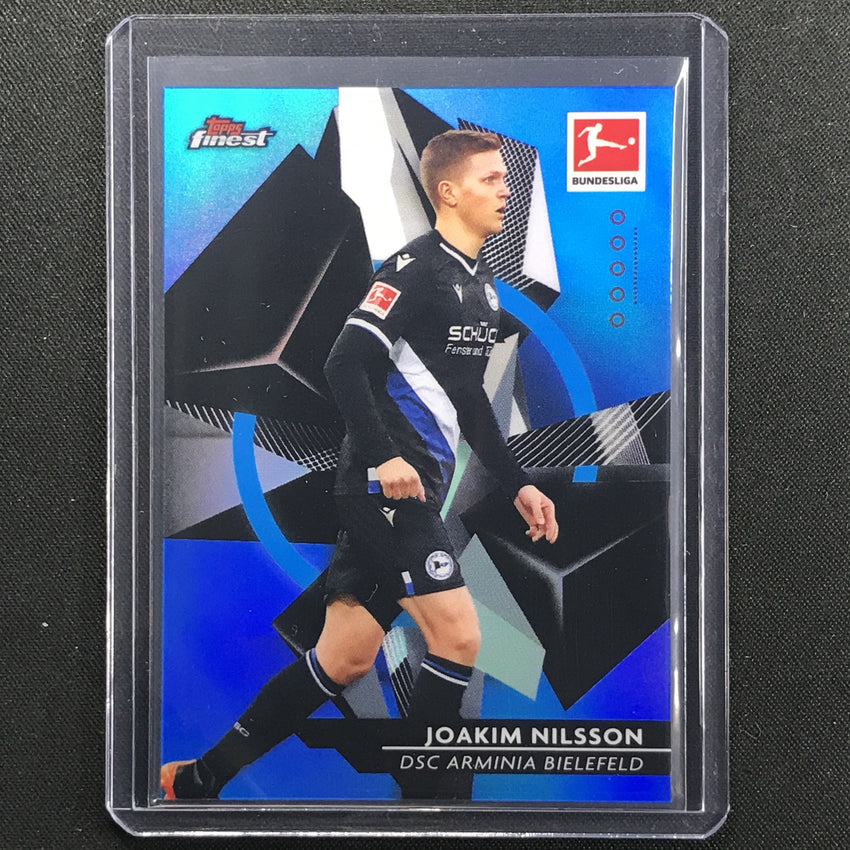 2020-21 Finest Bundesliga Joakim Nilsson Base Refractor Blue 80/150