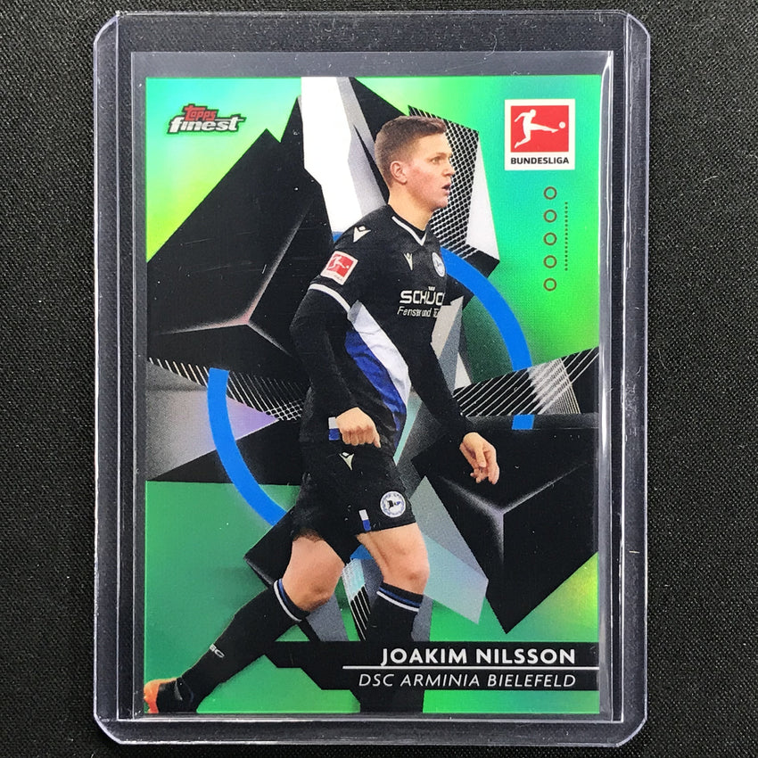 2020-21 Finest Bundesliga Joakim Nilsson Base Refractor Green 94/99