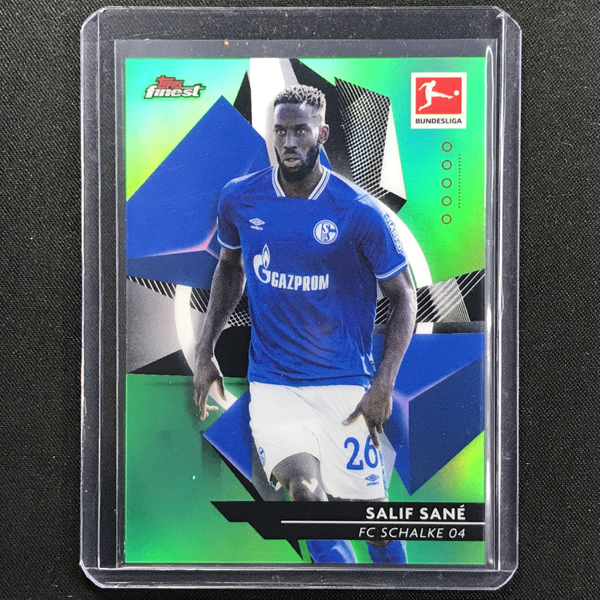 2020-21 Finest Bundesliga Salif Sane Base Refractor Green 81/99