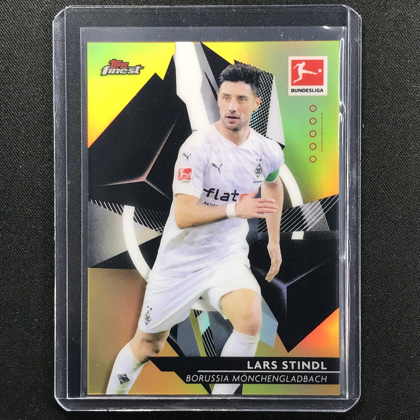2020-21 Finest Bundesliga Lars Stindl Base Refractor Gold 35/50