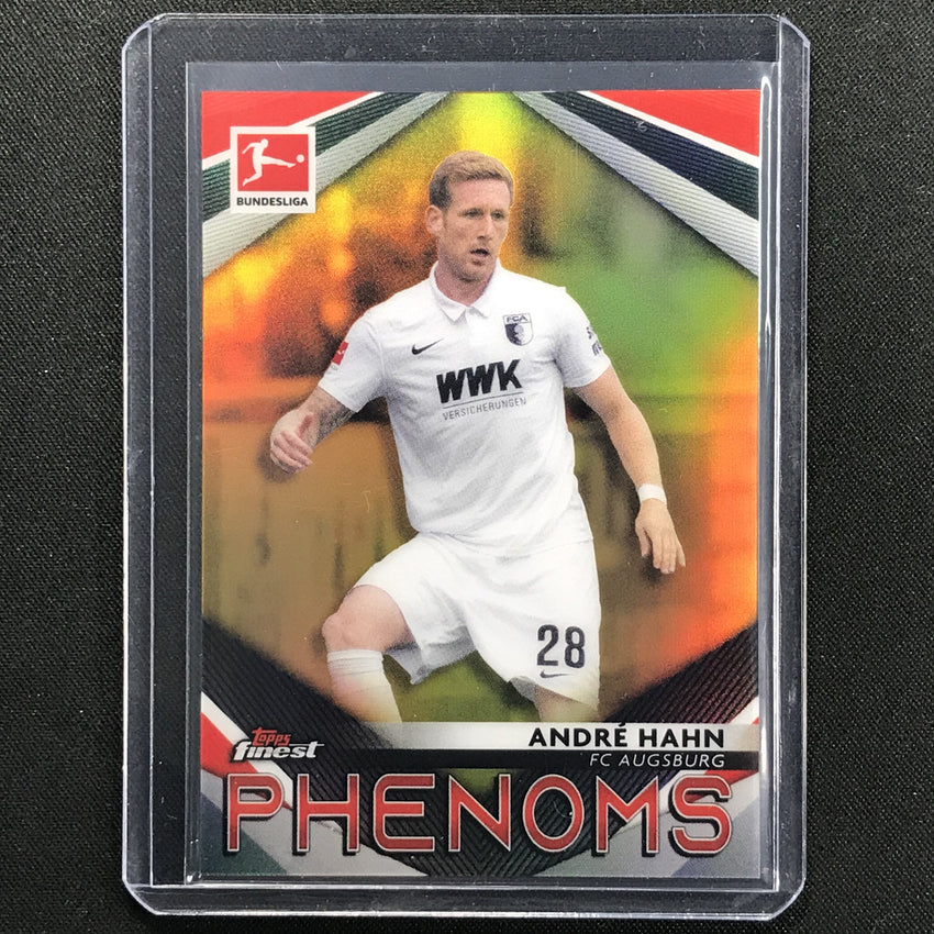 2020-21 Finest Bundesliga Andre Hahn Phenoms Refractor Gold 26/50