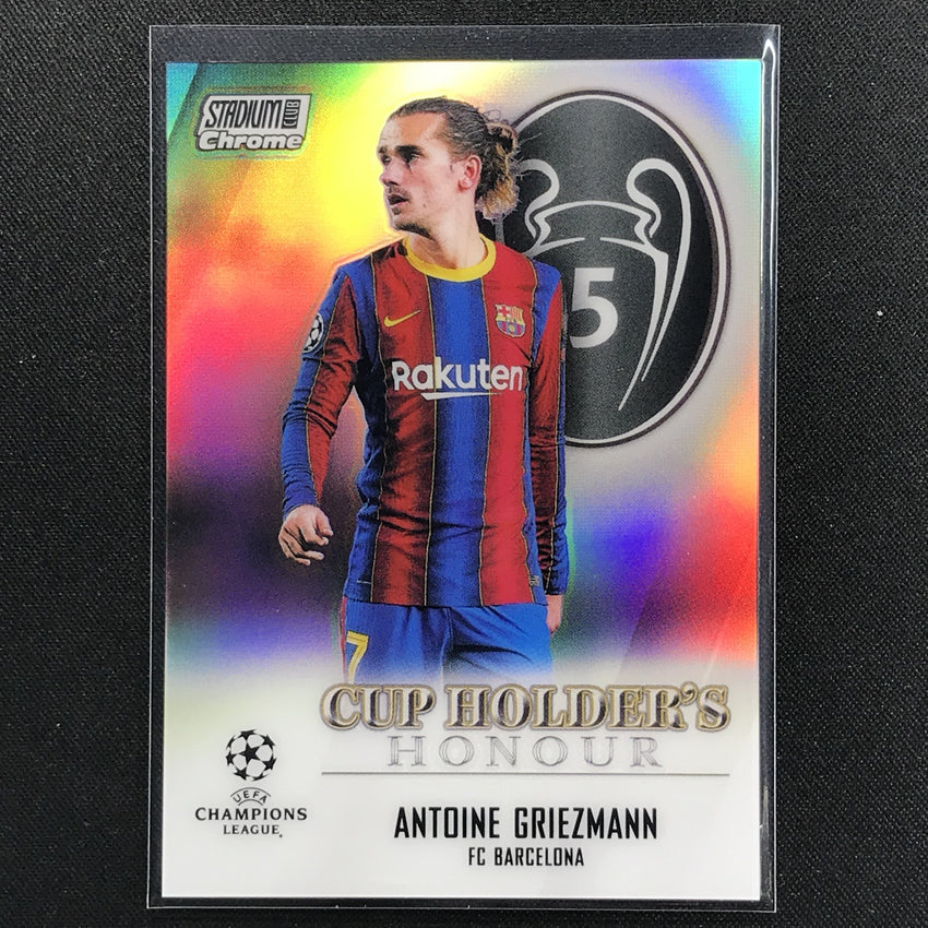 2020-21 Stadium Club Chrome Uefa Ucl Antoine Griezmann Cup Holders Honour No Ba