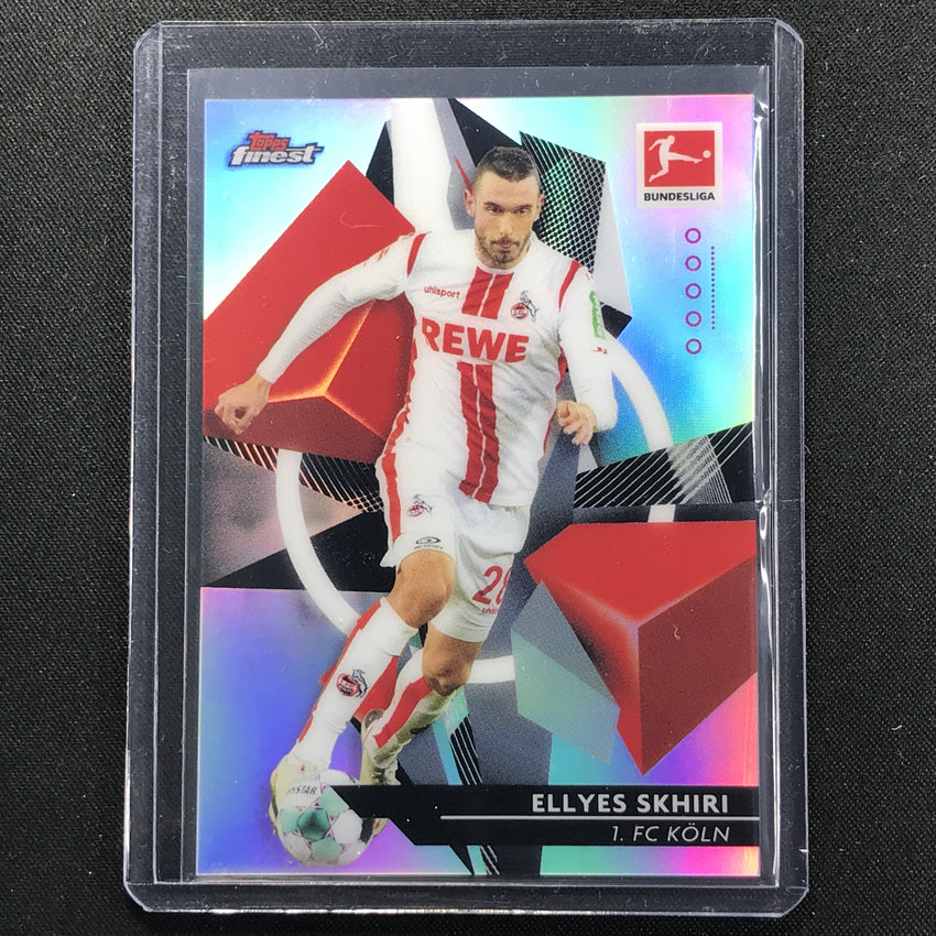2020-21 Finest Bundesliga ELLYES SKHIRI Base Refractor #50