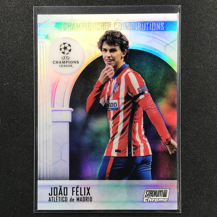 2020-21 Stadium Club Chrome Uefa Joao Felix Championship Contributions No Jf
