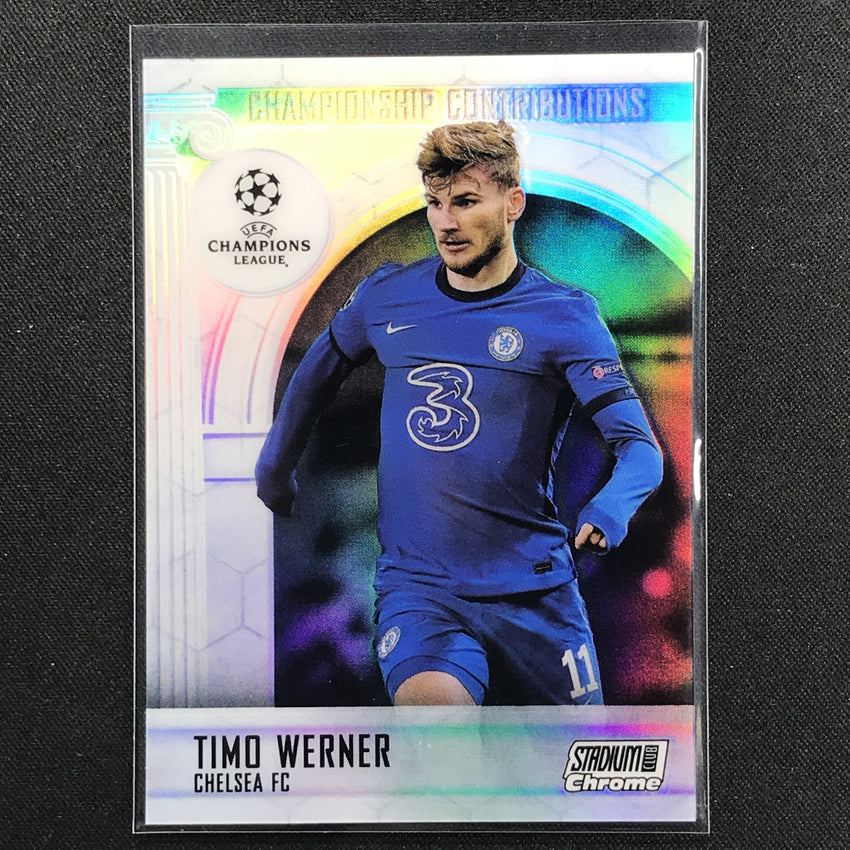 2020-21 Stadium Club Chrome Uefa Timo Werner Championship Contributions No Tw