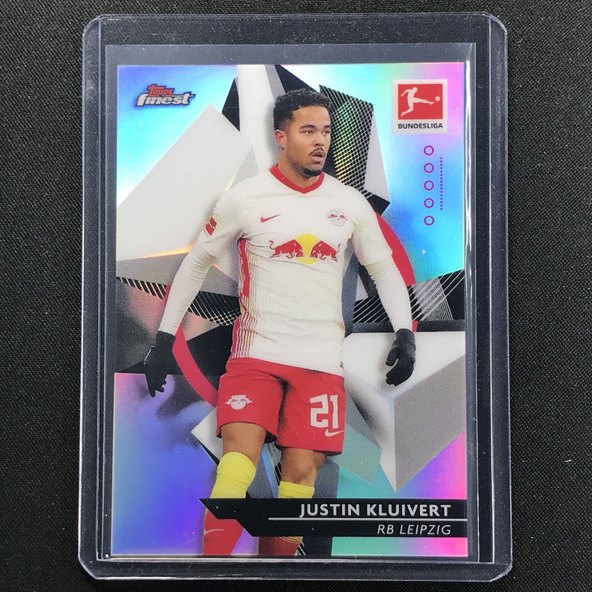 2020-21 Finest Bundesliga JUSTIN KLUIVERT Base Refractor #59