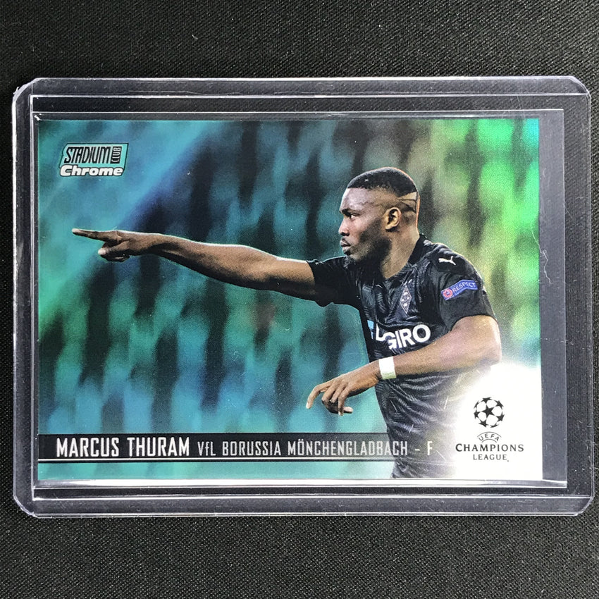2020-21 Stadium Club Chrome Uefa Ucl Marcus Thuram Base Aqua 172/199