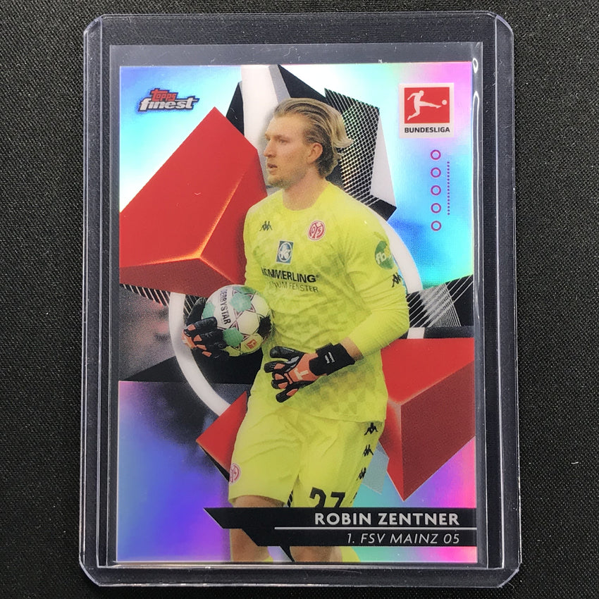 2020-21 Finest Bundesliga ROBIN ZENTNER Base Refractor #69