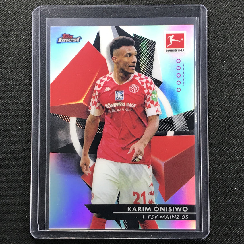 2020-21 Finest Bundesliga KARIM ONISIWO Base Refractor #70