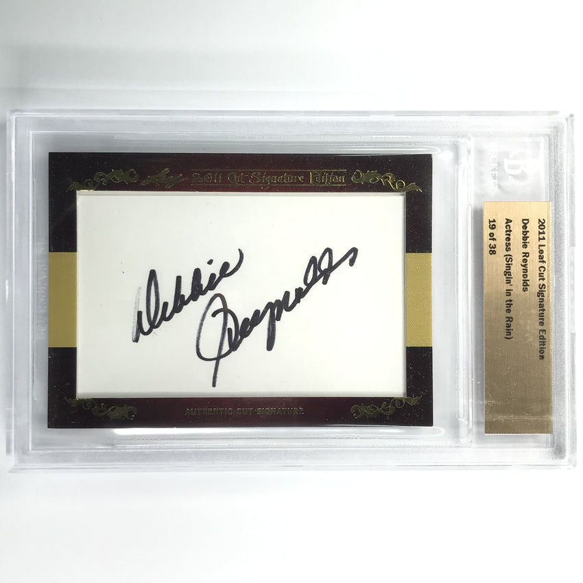 2011 Leaf Cut Signature Edition Debbie Reynolds Singin In The Rain Auto 19/38