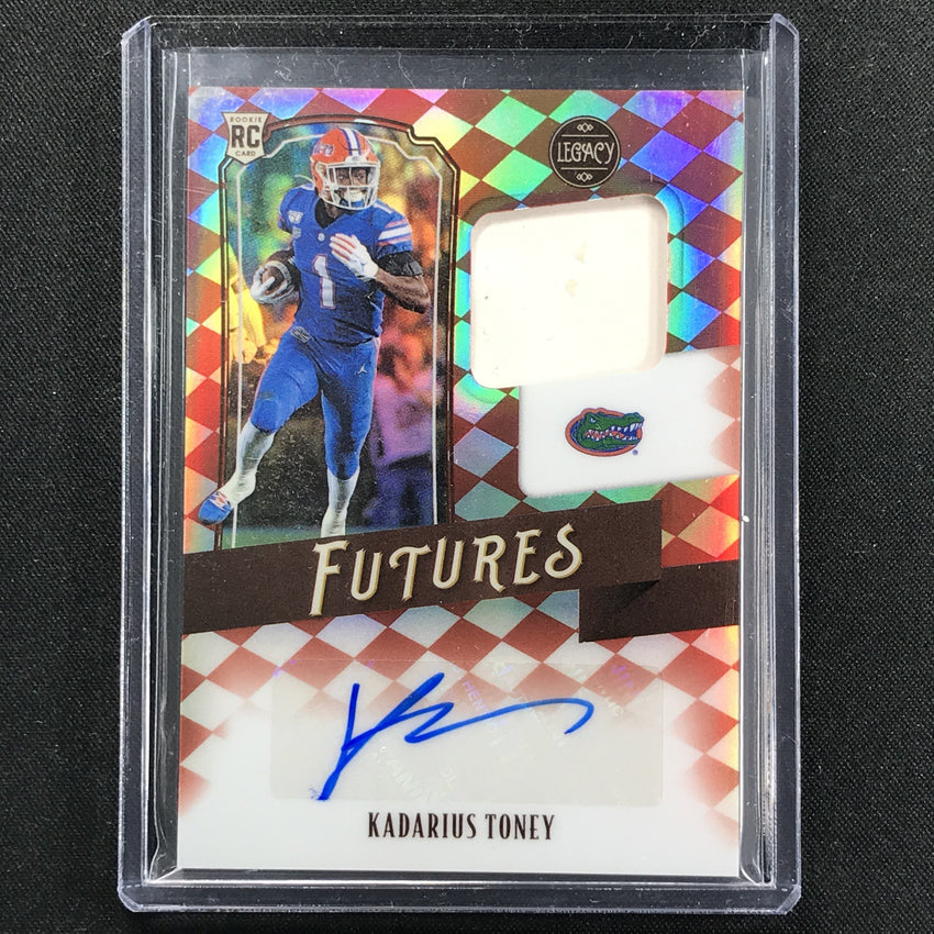 2021 Legacy Kadarius Toney Futures Rookie Patch Auto Ruby 32/100