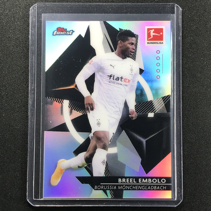 2020-21 Finest Bundesliga BREEL EMBOLO Base Refractor #78