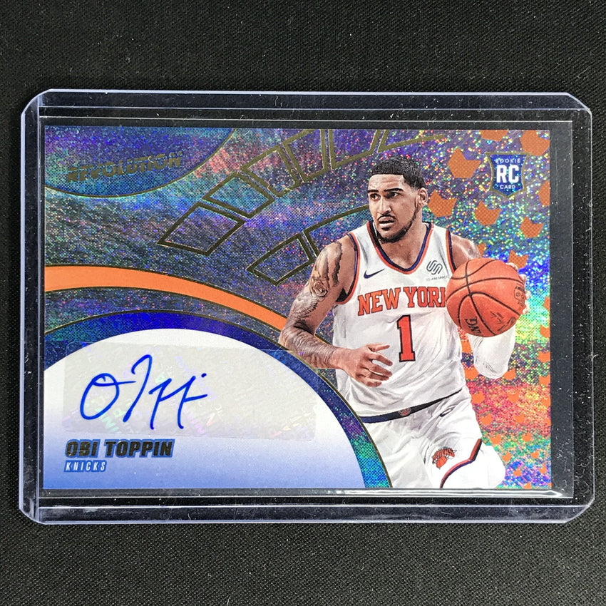2020-21 Revolution Obi Toppin Rookie Autograph No Ot B