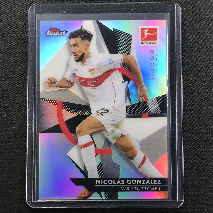 2020-21 Finest Bundesliga NICOLAS GONZALEZ Base Refractor #94