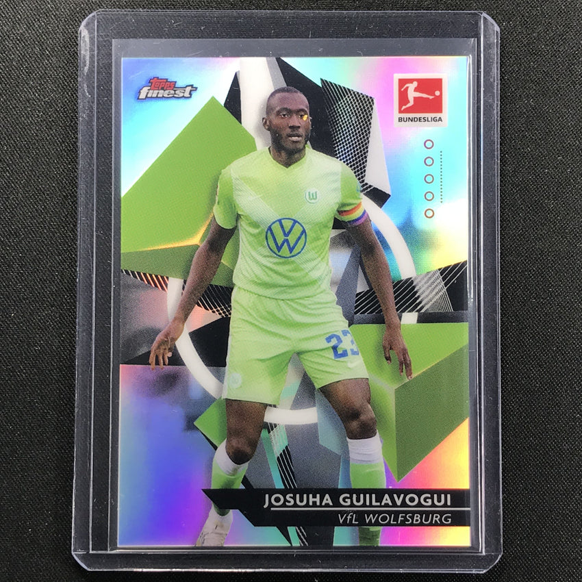 2020-21 Finest Bundesliga JOSHUA GUILAVOGUI Base Refractor #95