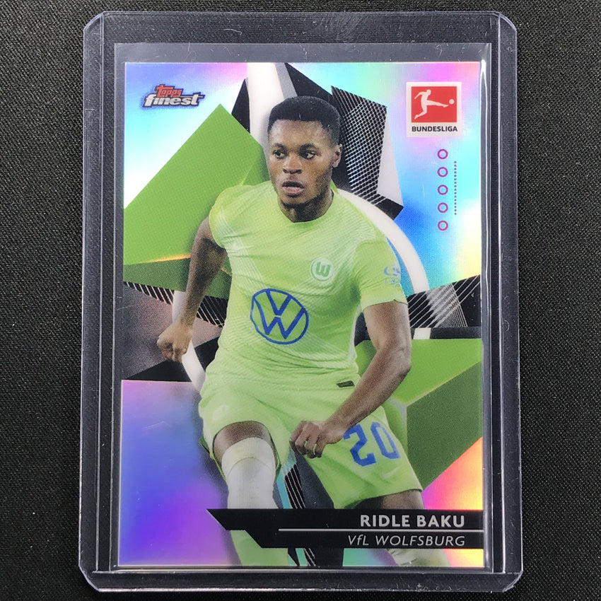 2020-21 Finest Bundesliga RIDLE BAKU Base Refractor #99