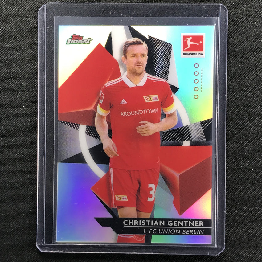 2020-21 Finest Bundesliga CHRISTIAN GENTER Base Refractor #12