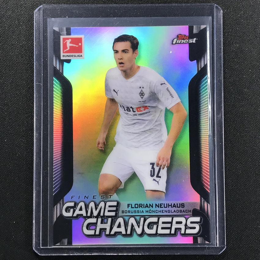 2020-21 Finest Bundesliga FLORIAN NEUHAUS Game Changers Refractor #FN