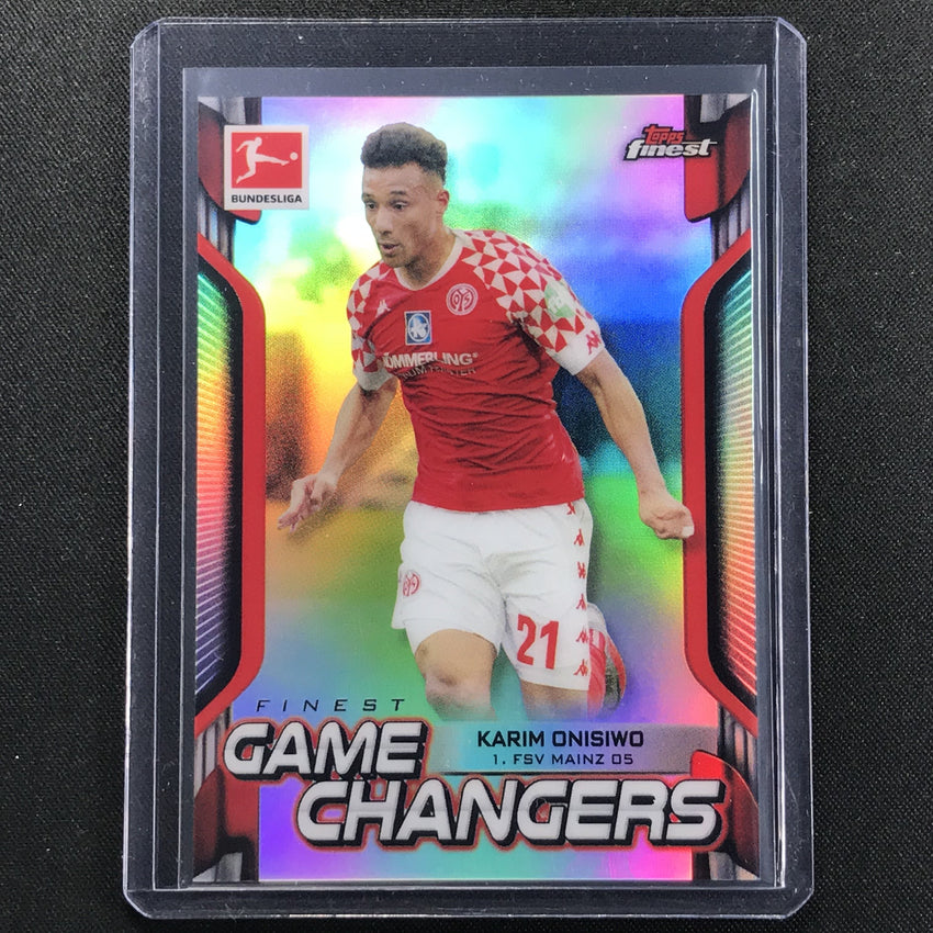 2020-21 Finest Bundesliga KARIM ONISIWO Game Changers Refractor #KO
