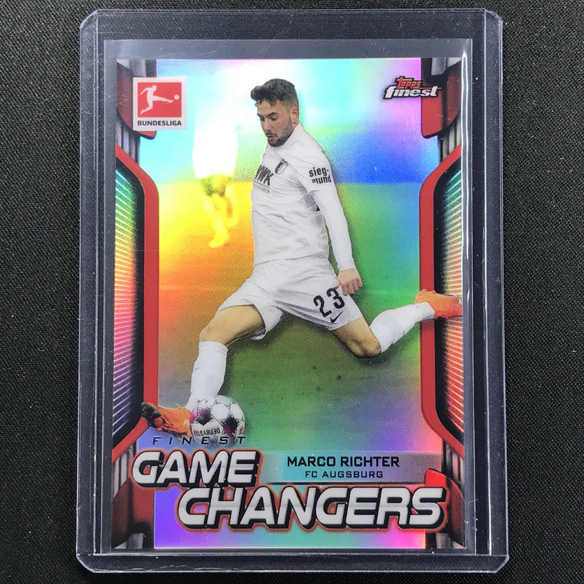 2020-21 Finest Bundesliga MARCO RICHTER Game Changers Refractor #MR