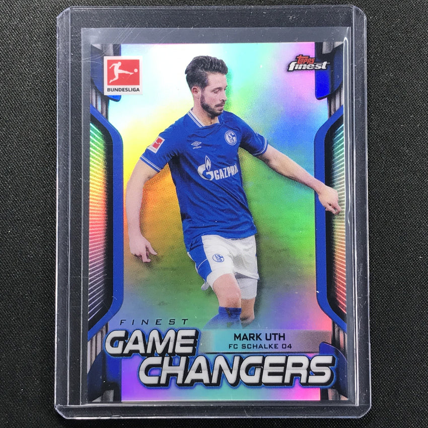2020-21 Finest Bundesliga MARK UTH Game Changers Refractor #MU