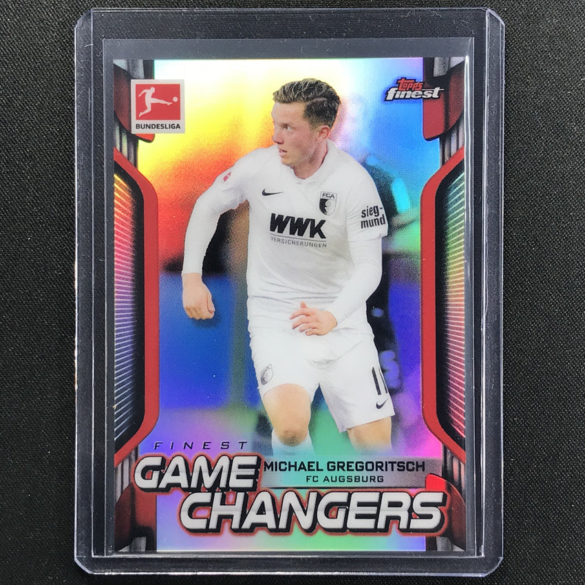 2020-21 Finest Bundesliga MICHAEL GREGORITSCH Game Changers Refractor #MG