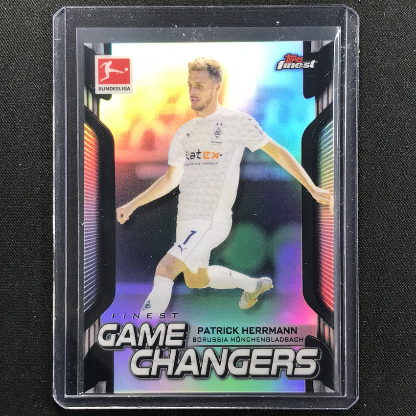 2020-21 Finest Bundesliga PATRICK HERRMANN Game Changers Refractor #PH