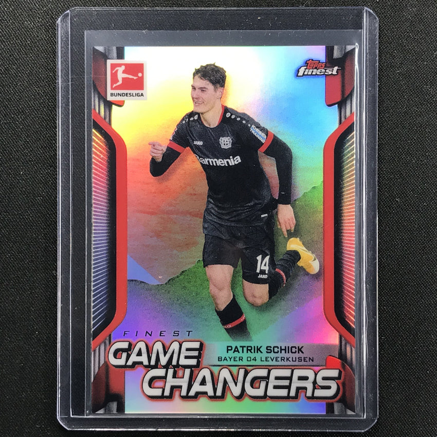 2020-21 Finest Bundesliga PATRIK SCHICK Game Changers Refractor #PS